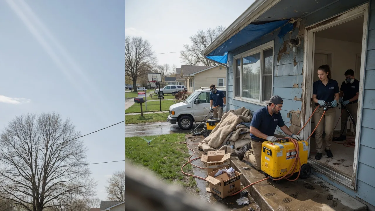 Basement Flood Cleanup in Lafayette, OH near me